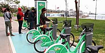 İstanbul'da Akıllı Bisiklet hatları uzuyor